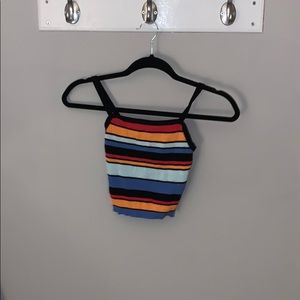Multi colored tank top